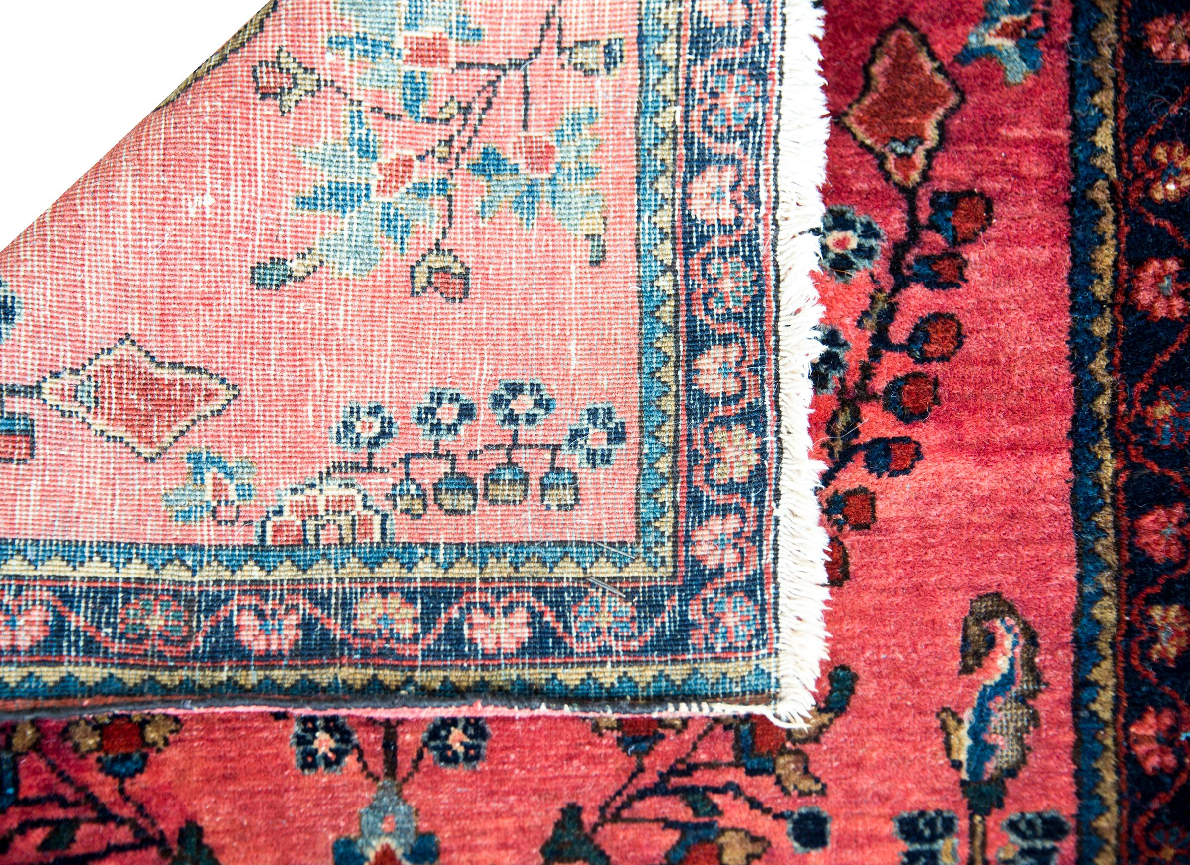 Early 20th Century Persian Sarouk Mohajeran Rug For Sale 5