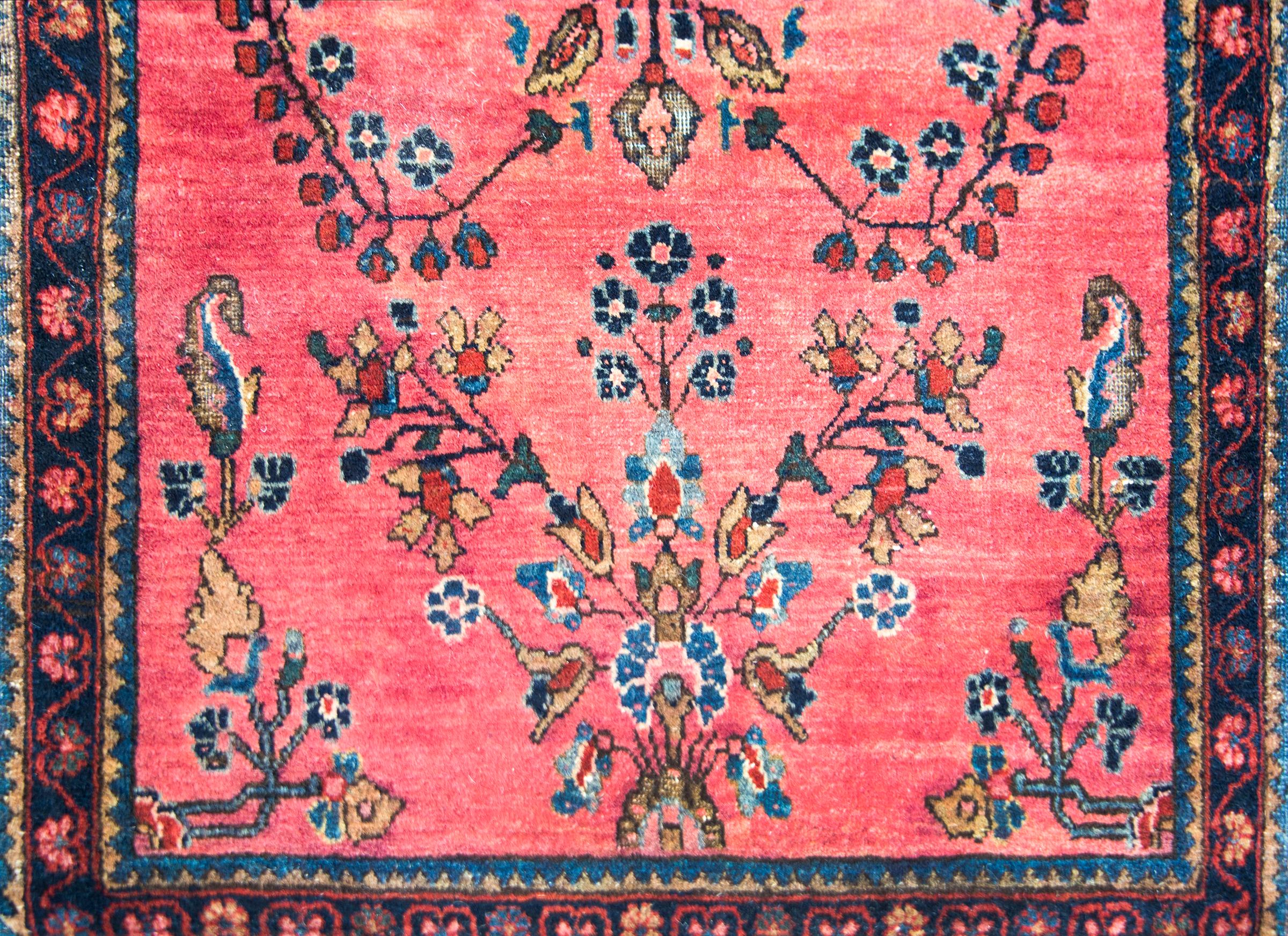 Persischer Sarouk- Mohajeran-Teppich aus dem frühen 20. Jahrhundert (Frühes 20. Jahrhundert) im Angebot