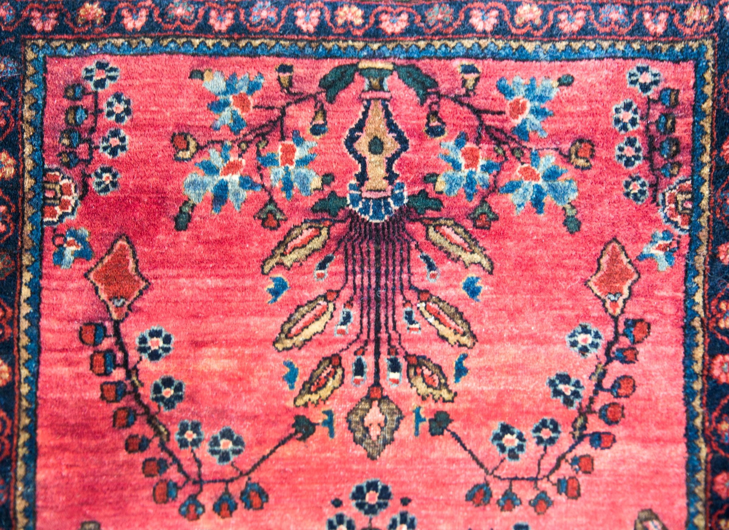 Early 20th Century Persian Sarouk Mohajeran Rug For Sale 2