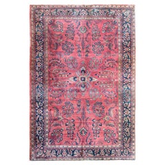 Early 20th Century Persian Sarouk Mohajeran Rug