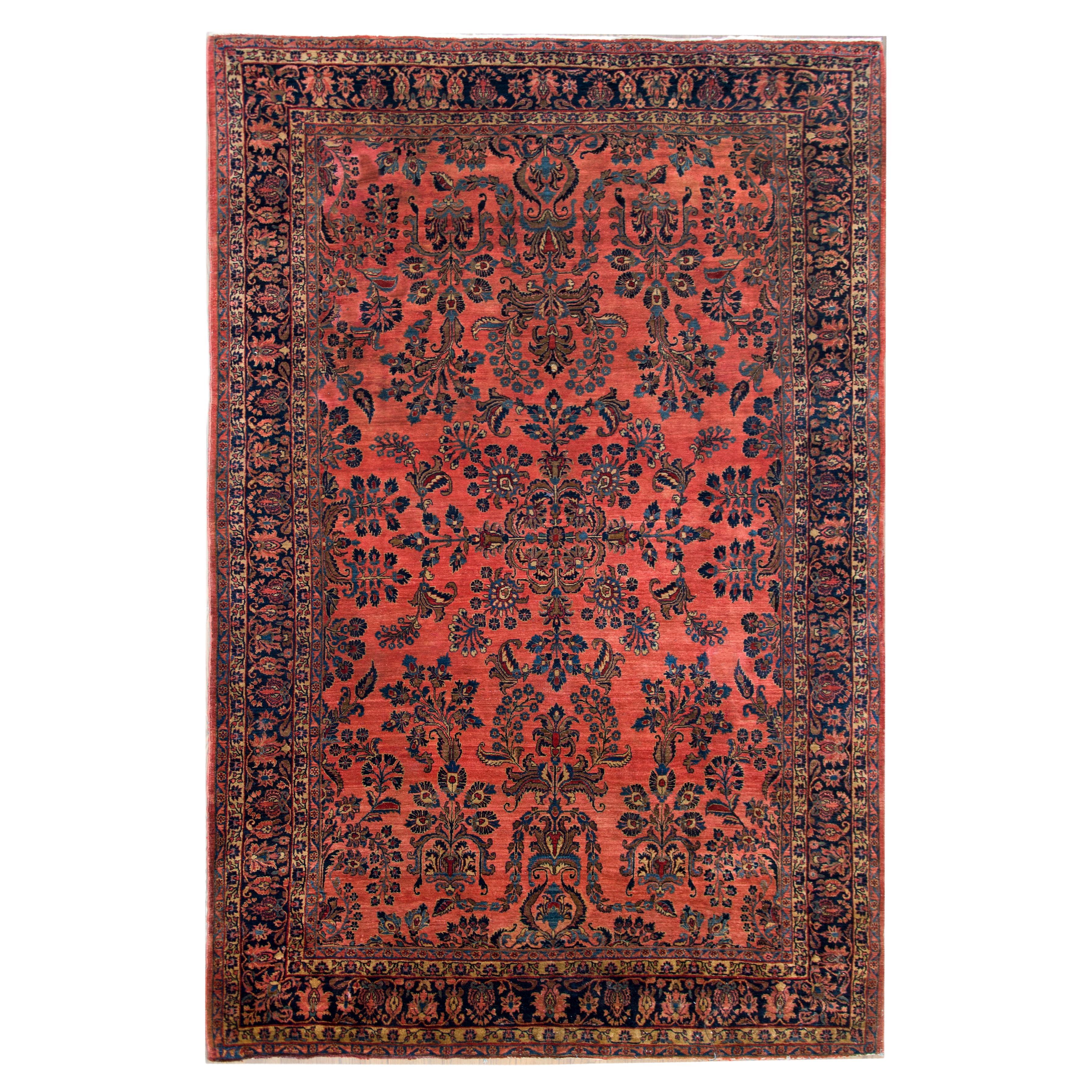 Persischer Sarouk- Mohajeran-Teppich aus dem frühen 20. Jahrhundert