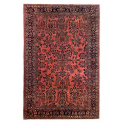 Early 20th Century Persian Sarouk Mohajeran Rug