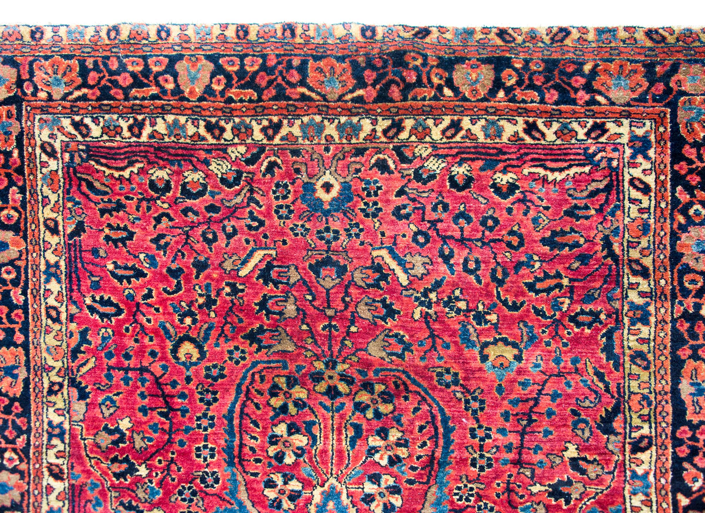 Tappeto Sarouk persiano dei primi del Novecento in vendita 2