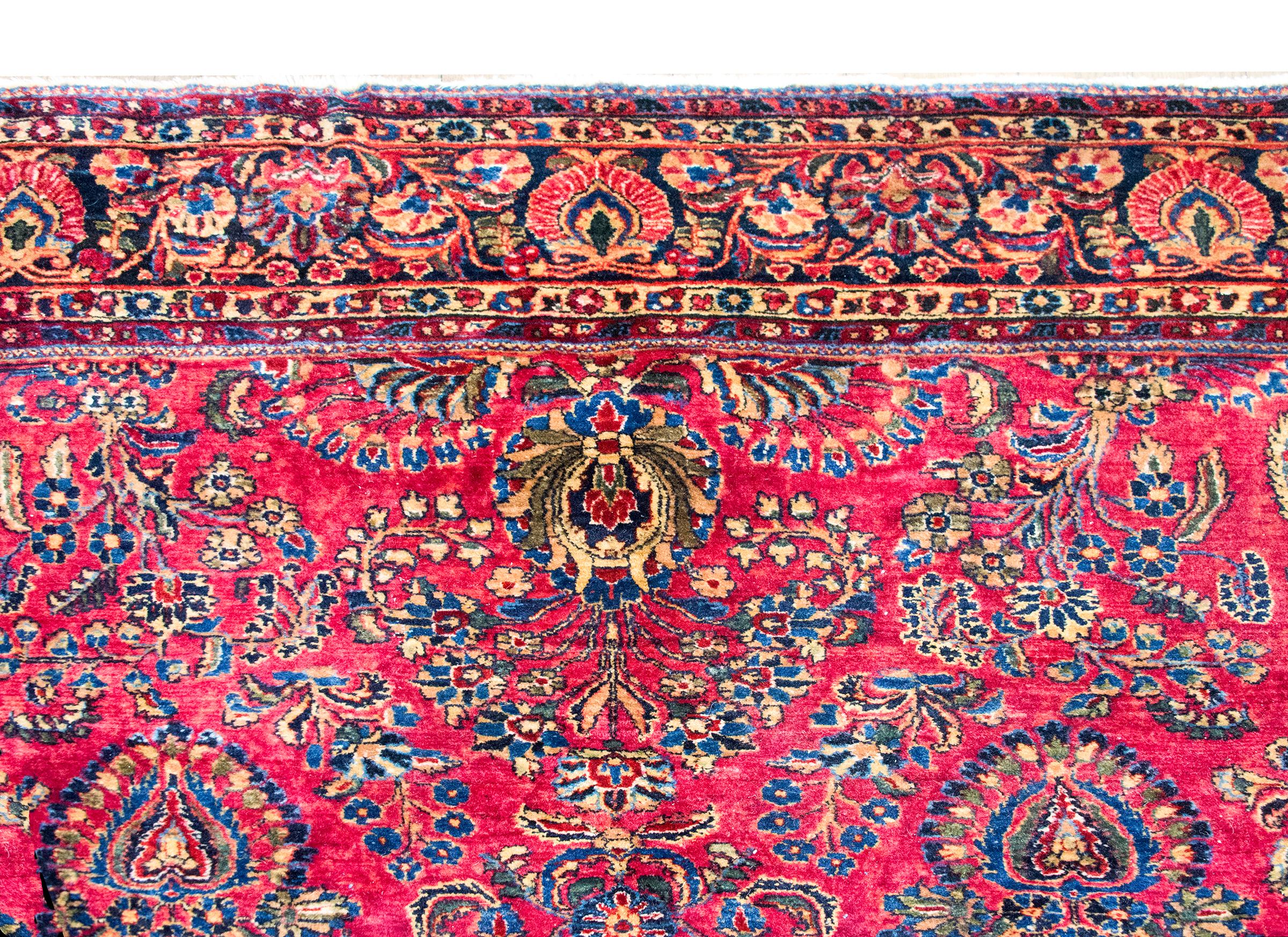 Tappeto Sarouk persiano dei primi del Novecento in vendita 2