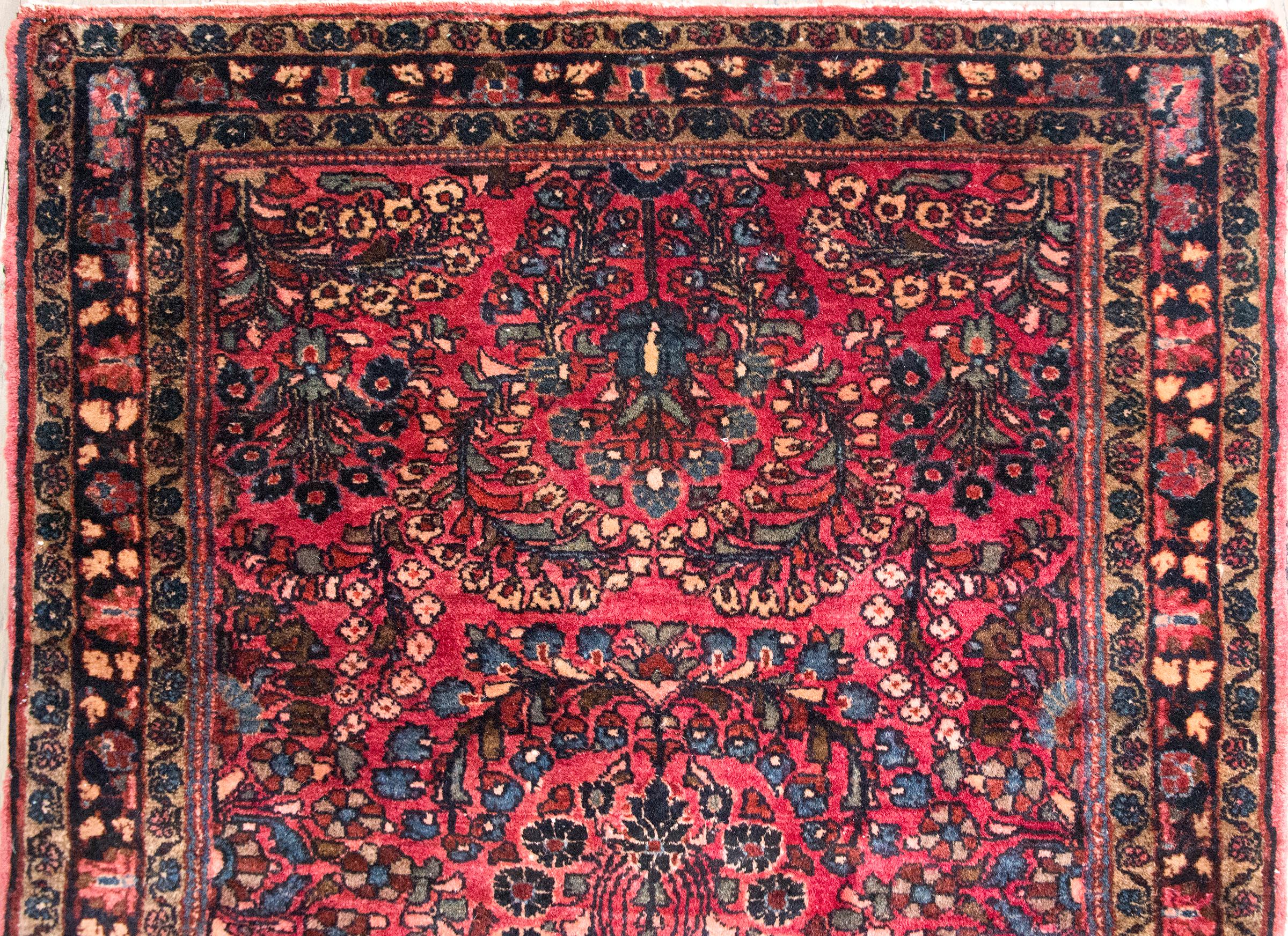 Tappeto Sarouk persiano dei primi del Novecento in vendita 2