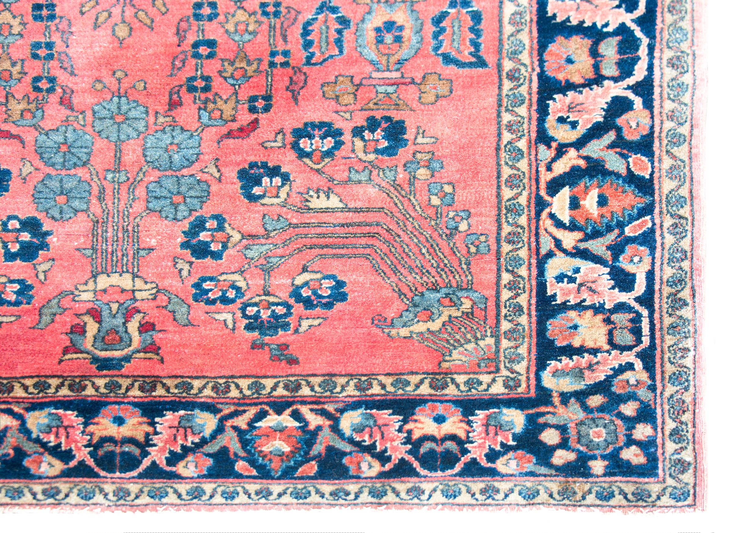 Persischer Sarouk-Teppich des frühen 20. Jahrhunderts im Angebot 5