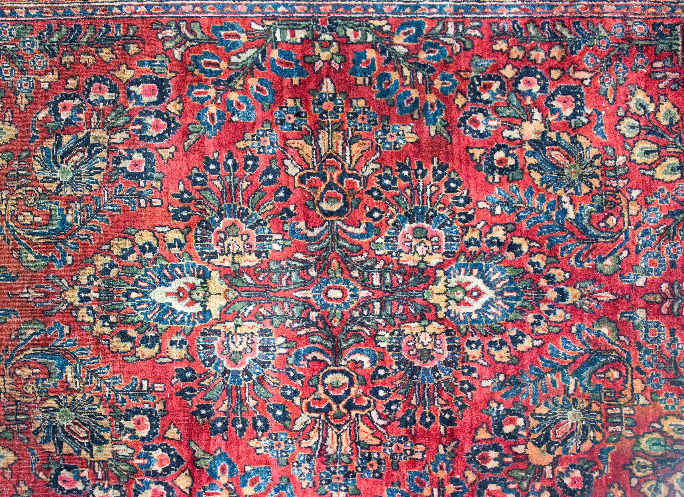 Tappeto Sarouk persiano dei primi del Novecento in vendita 4