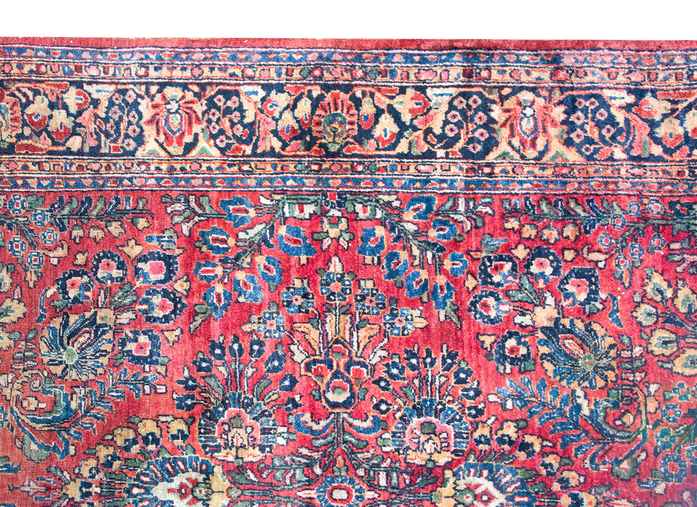 Tappeto Sarouk persiano dei primi del Novecento in vendita 5