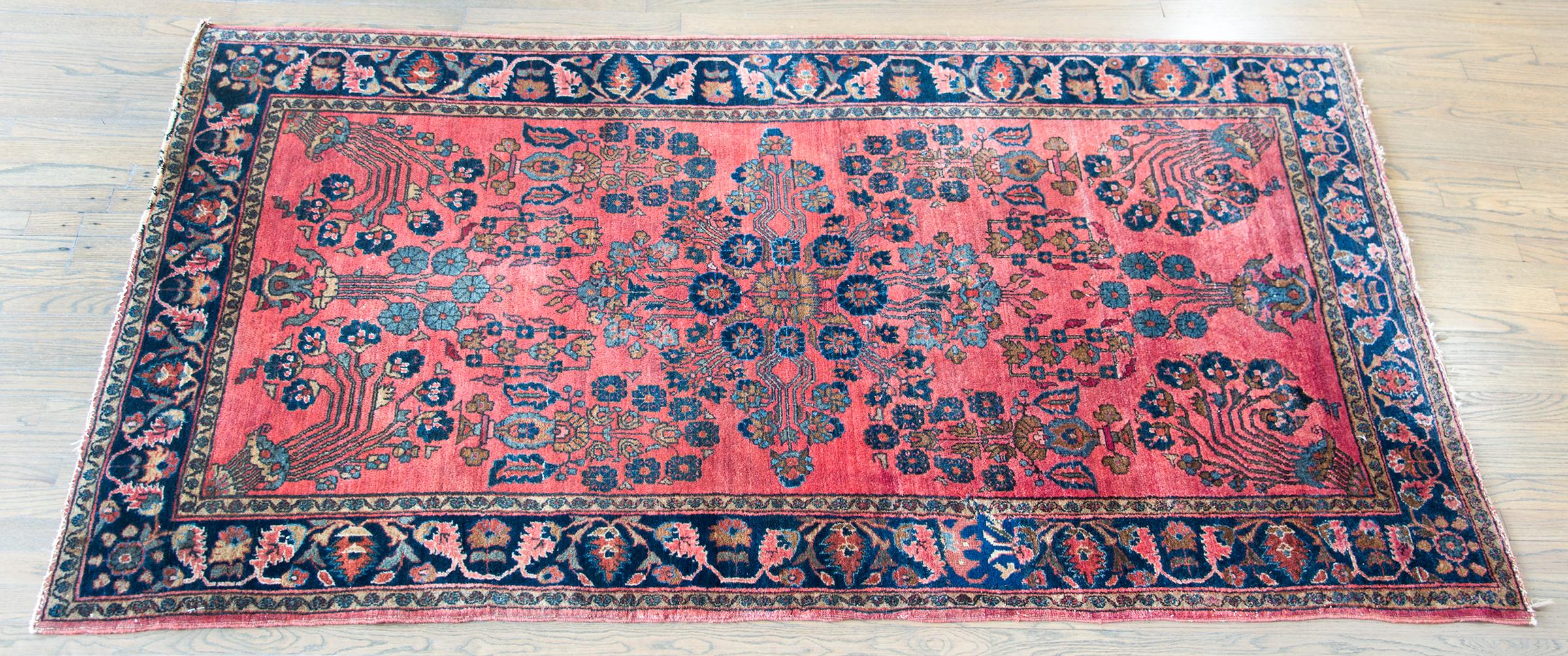 Persischer Sarouk-Teppich des frühen 20. Jahrhunderts im Angebot 7