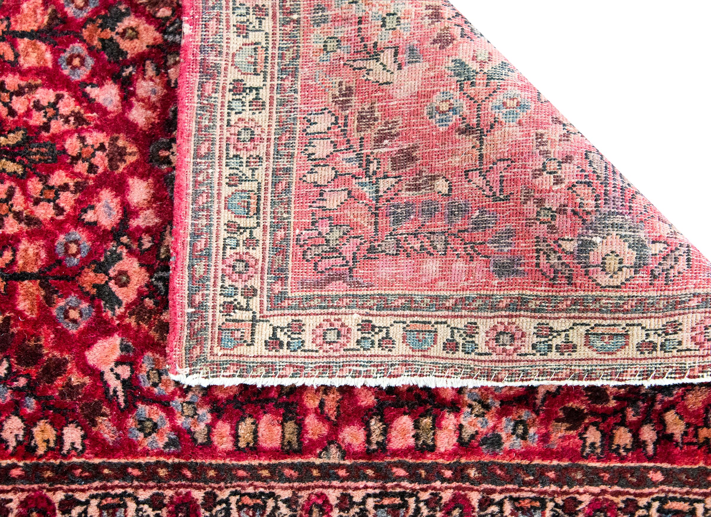 Alfombra persa sarouk de principios del siglo XX en venta 7