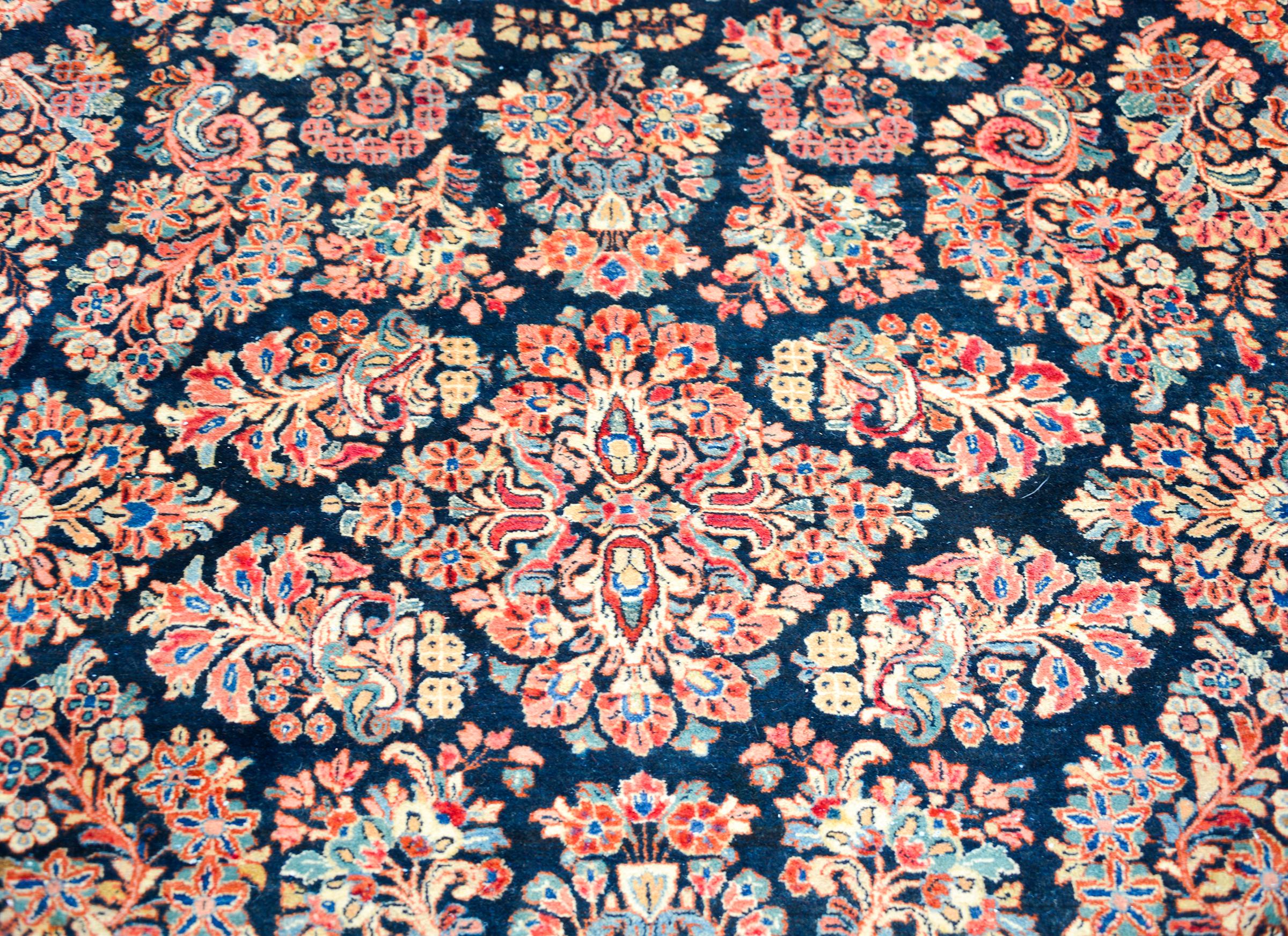Alfombra persa sarouk de principios del siglo XX Sarouk Farahan en venta
