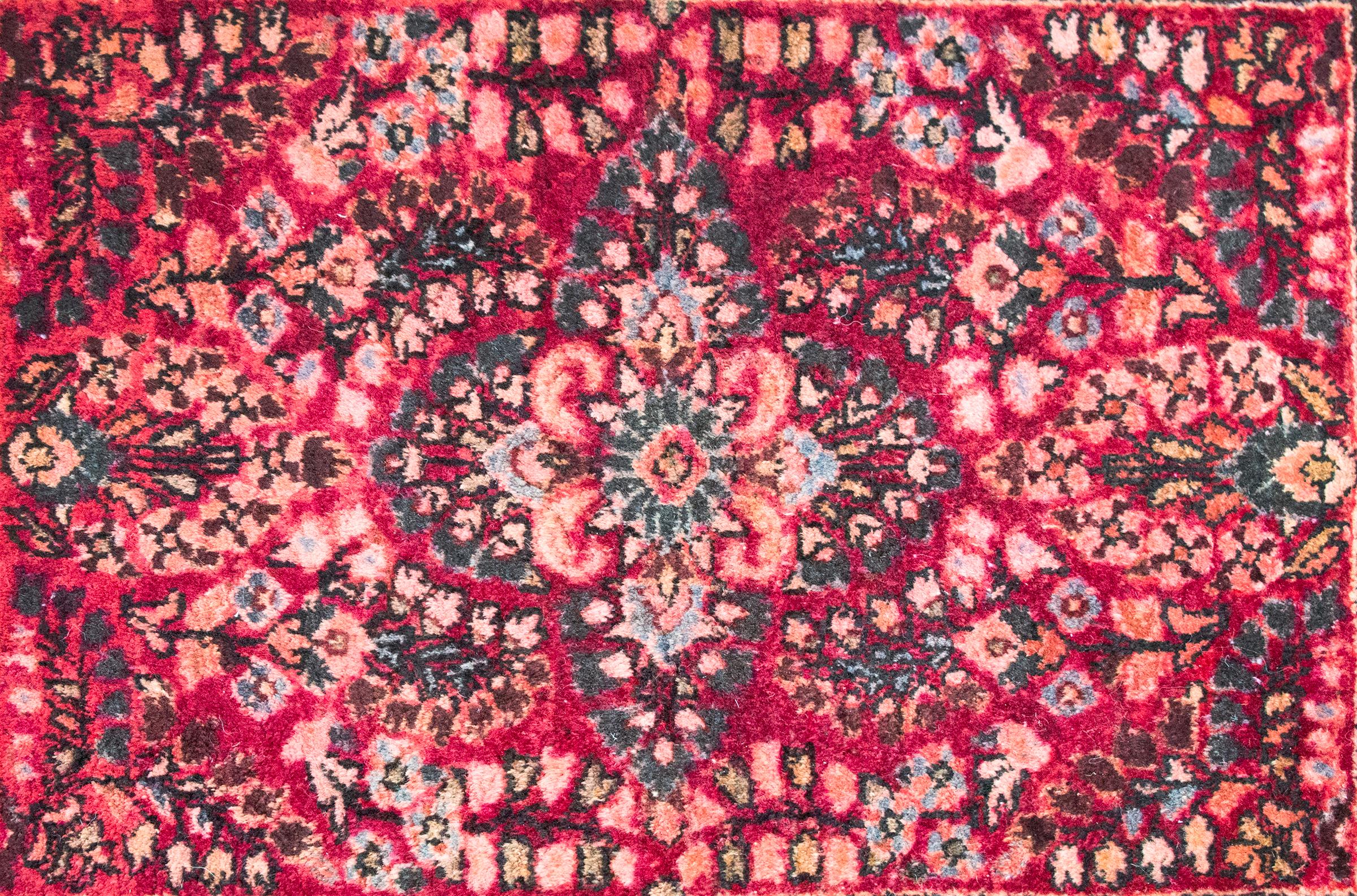 Alfombra persa sarouk de principios del siglo XX Sarouk Farahan en venta