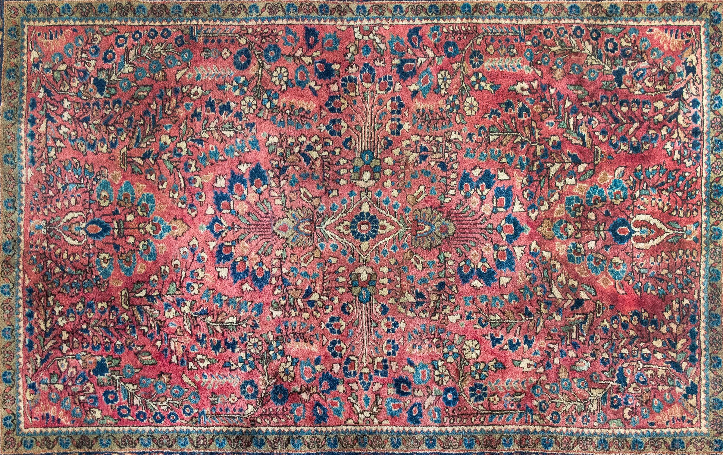 Sarouk Farahan Tappeto Sarouk persiano dei primi del Novecento in vendita