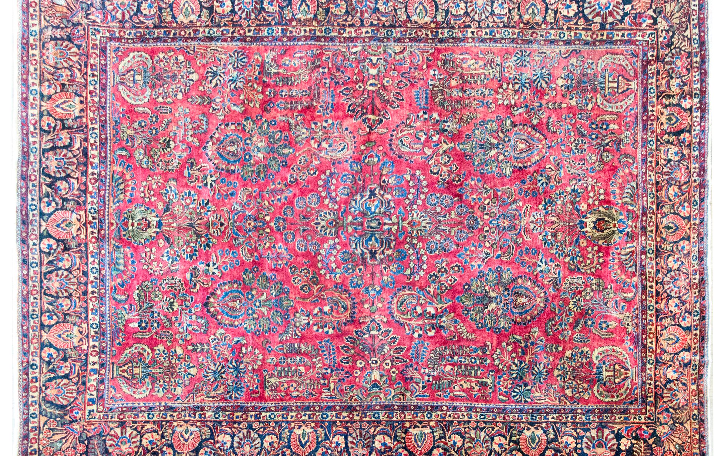 Sarouk Farahan Tappeto Sarouk persiano dei primi del Novecento in vendita