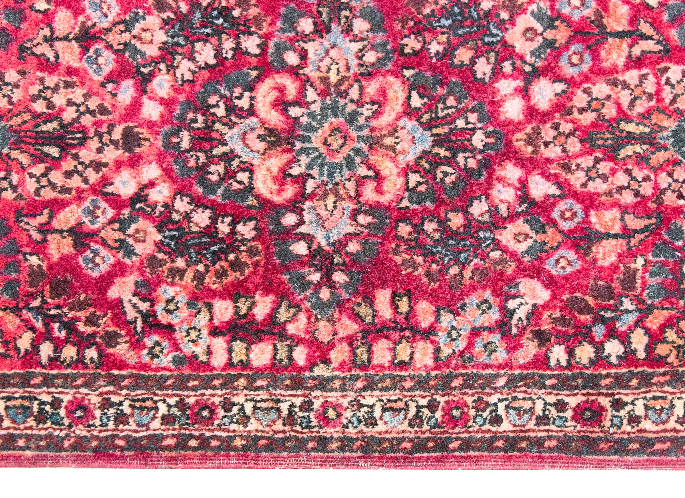 Alfombra persa sarouk de principios del siglo XX Persa en venta