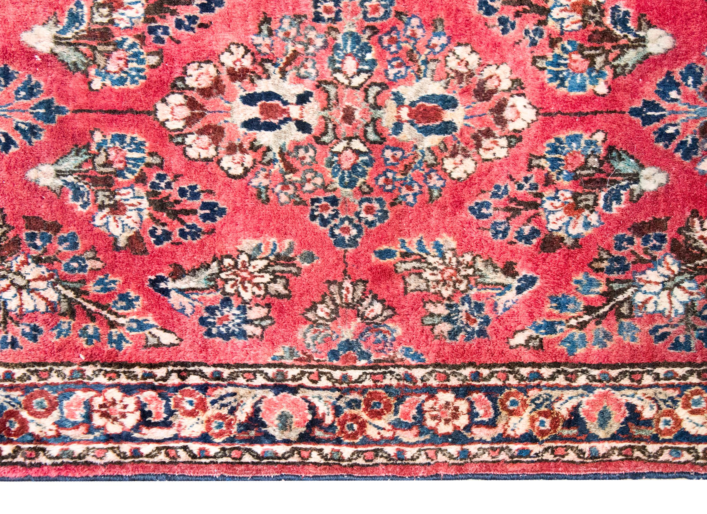Persiano Tappeto Sarouk persiano dei primi del Novecento in vendita