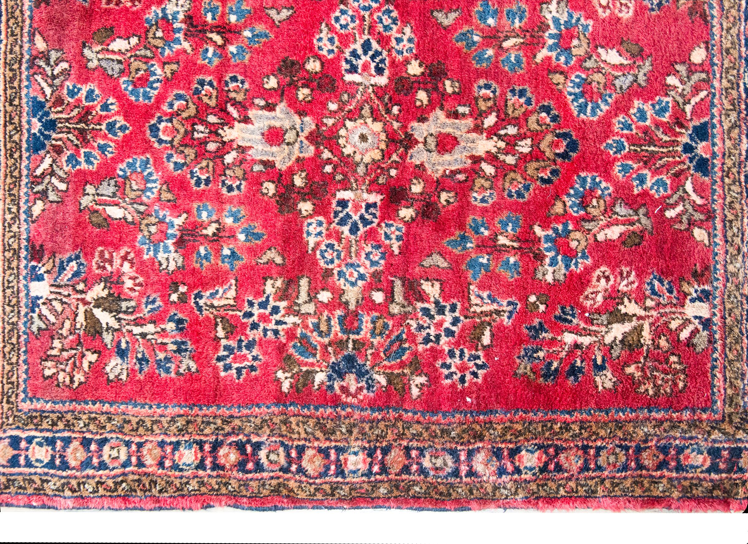 Persiano Tappeto Sarouk persiano dei primi del Novecento in vendita