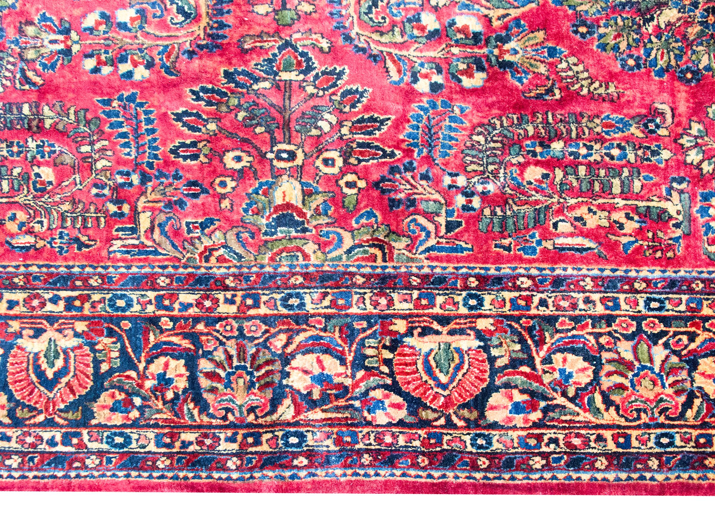 Persiano Tappeto Sarouk persiano dei primi del Novecento in vendita