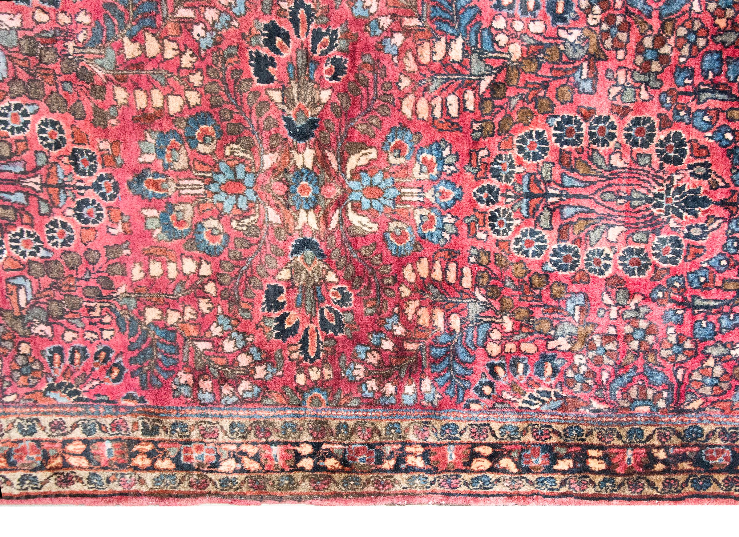 Persiano Tappeto Sarouk persiano dei primi del Novecento in vendita