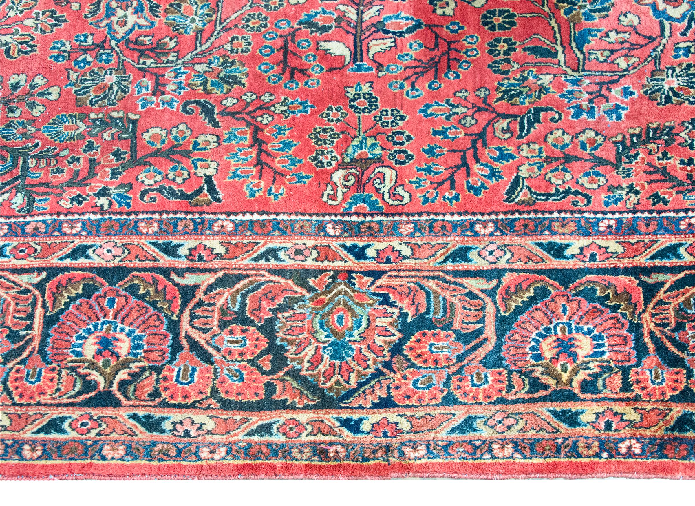 Persiano Tappeto Sarouk persiano dei primi del Novecento in vendita