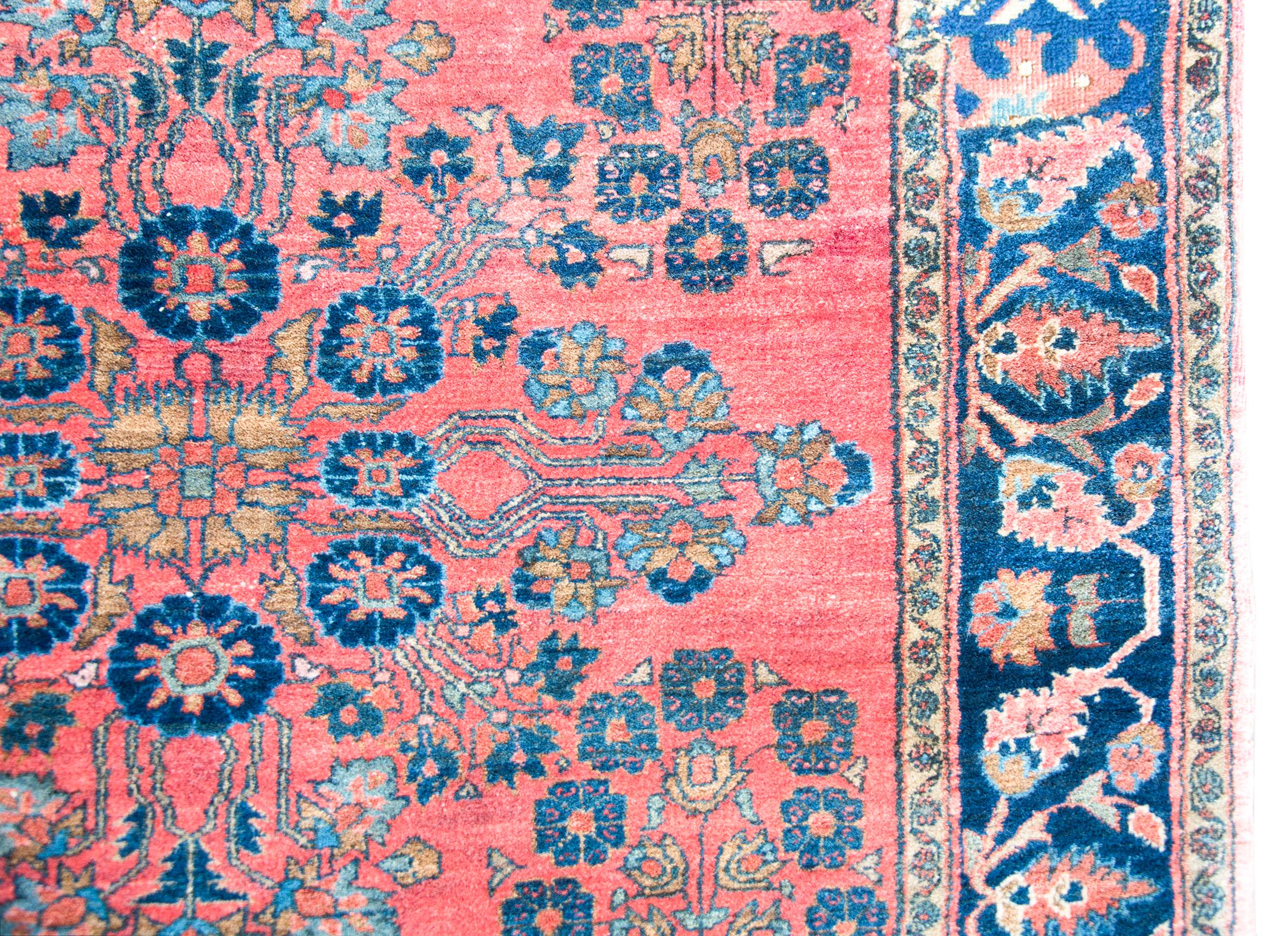 Persischer Sarouk-Teppich des frühen 20. Jahrhunderts (Frühes 20. Jahrhundert) im Angebot