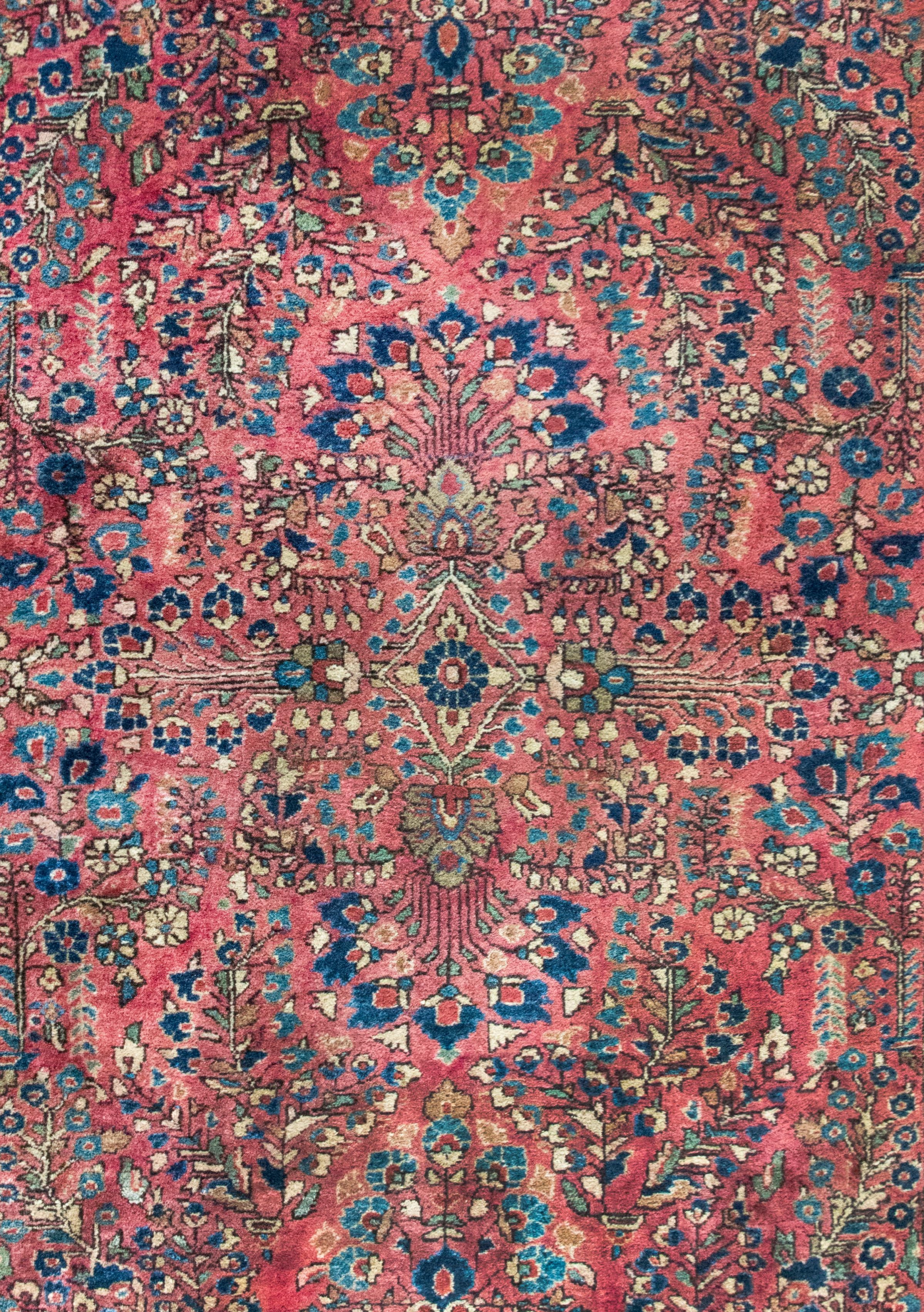 Inizio XX secolo Tappeto Sarouk persiano dei primi del Novecento in vendita