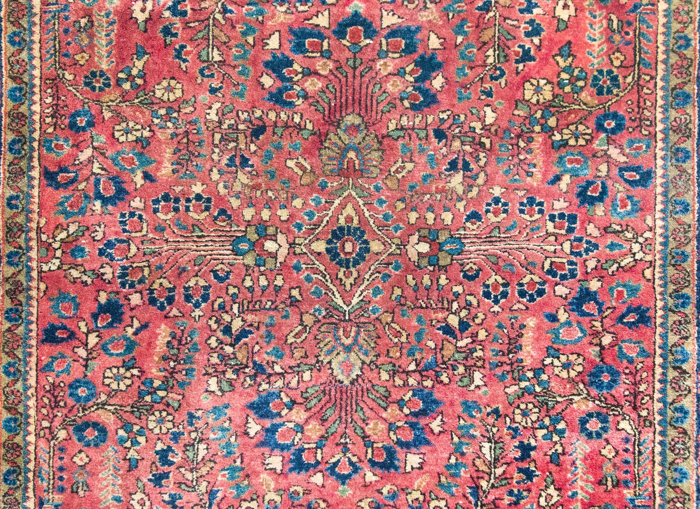 Tappeto Sarouk persiano dei primi del Novecento in vendita 1