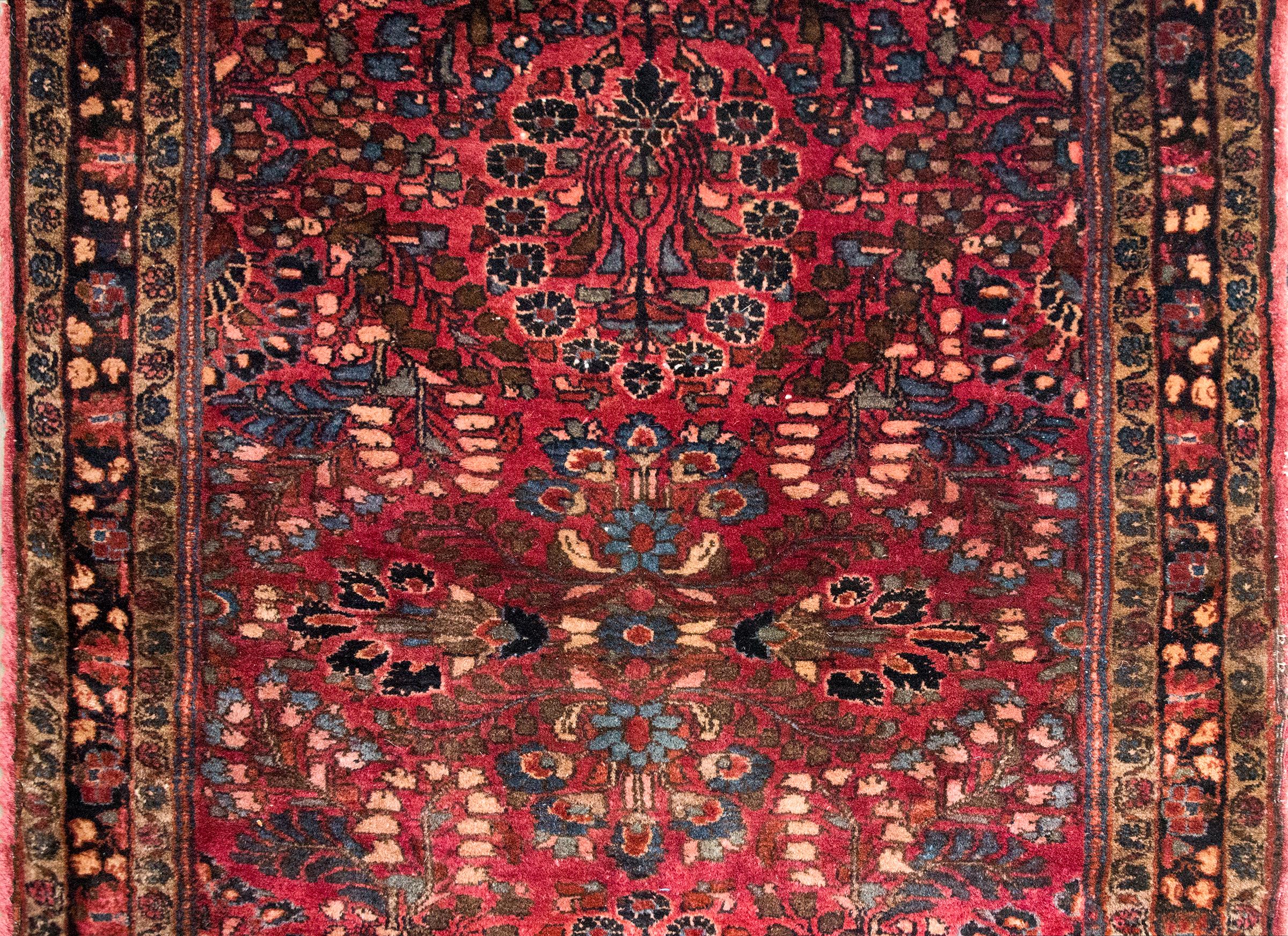 Tappeto Sarouk persiano dei primi del Novecento in vendita 1