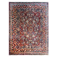 Persischer Sarouk-Teppich des frühen 20. Jahrhunderts