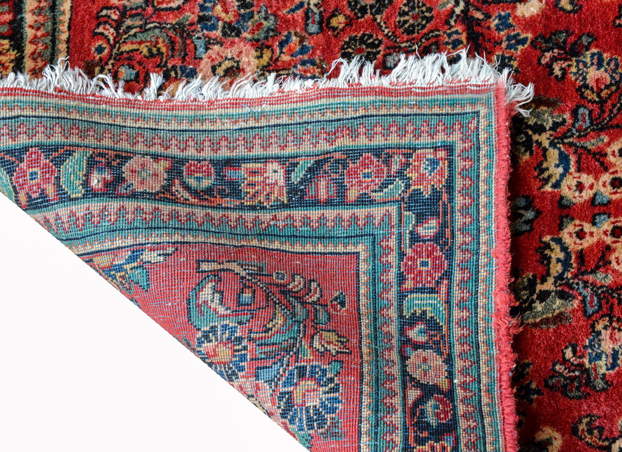 Early 20th Century Persian Sarouk Runner For Sale 4