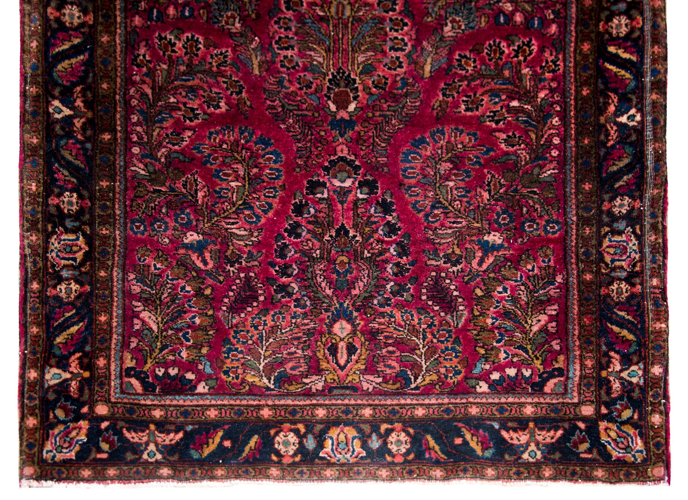 Early 20th Century Persian Sarouk Runner For Sale 4
