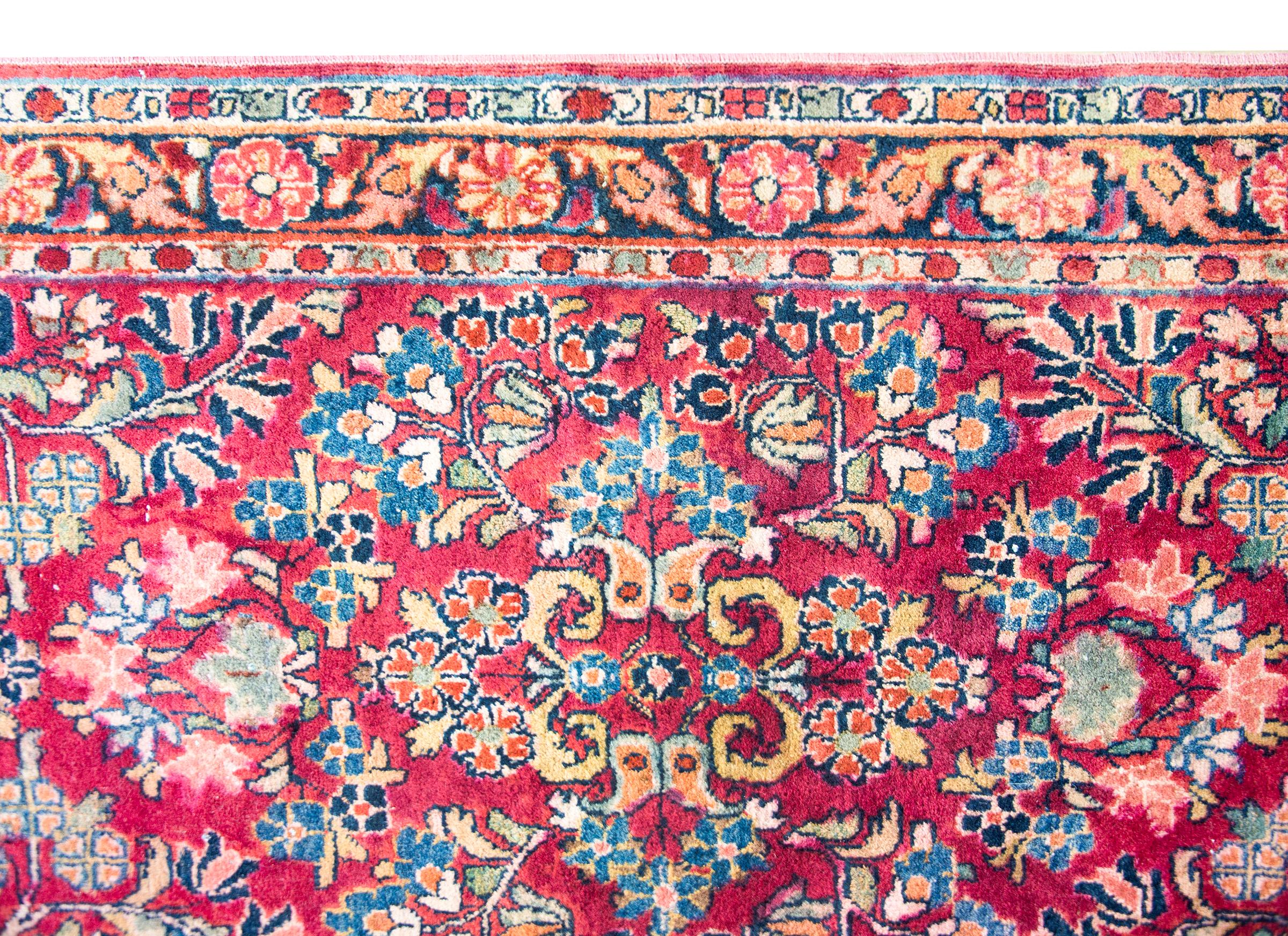 Early 20th Century Persian Sarouk Runner For Sale 6