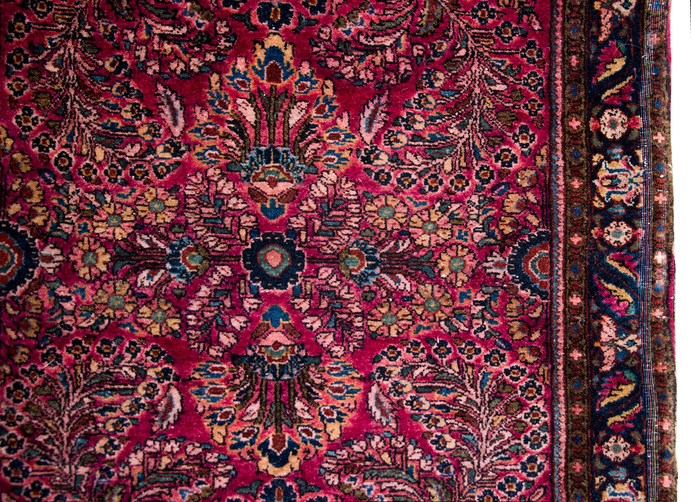 Mid-20th Century Early 20th Century Persian Sarouk Runner For Sale