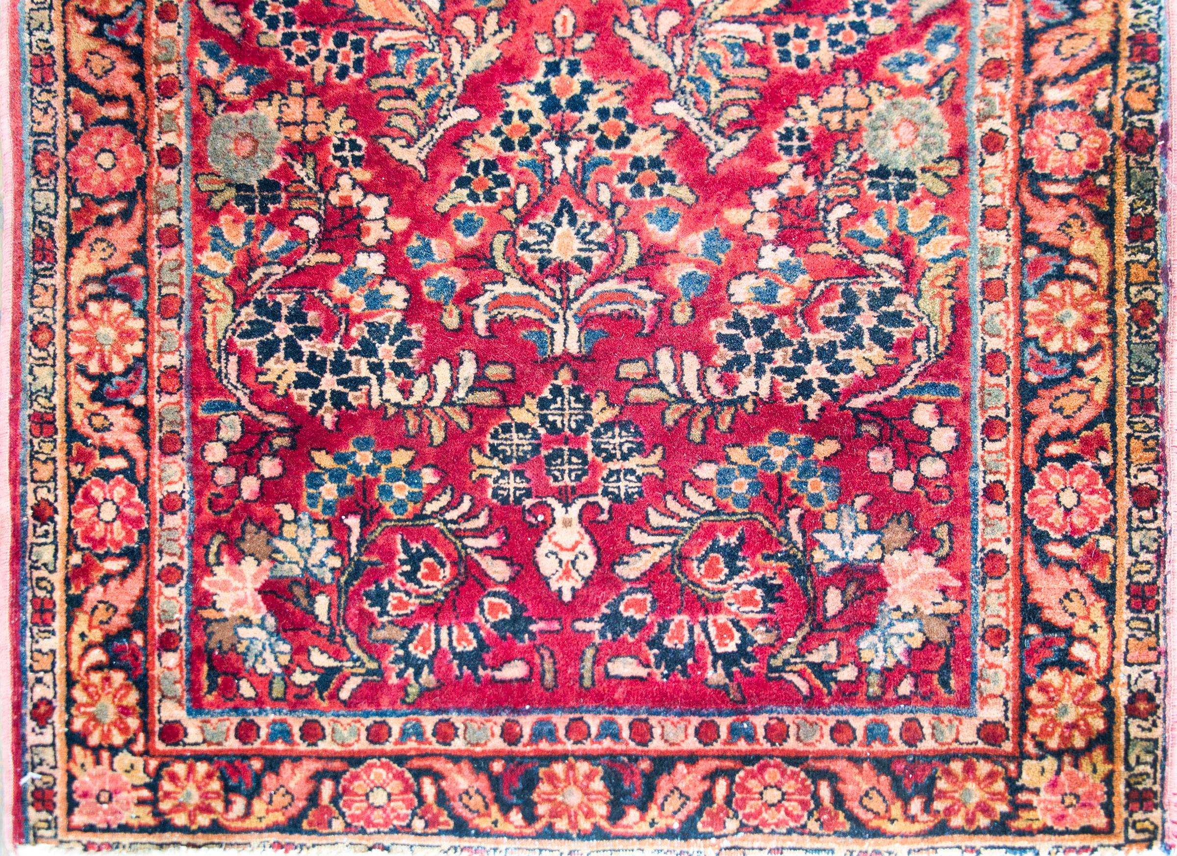 Early 20th Century Persian Sarouk Runner For Sale 2