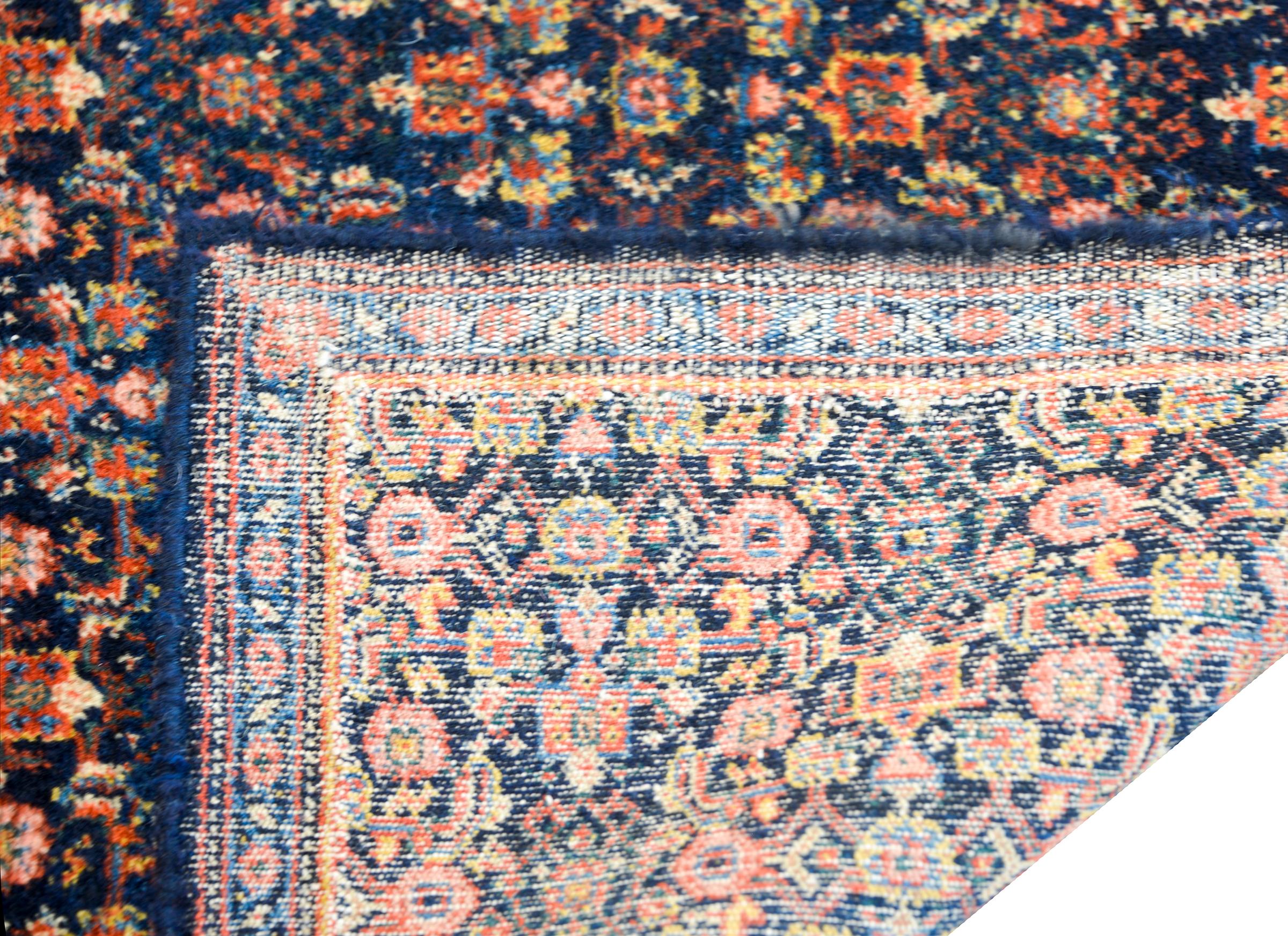 Early 20th Century Persian Senneh Rug For Sale 5