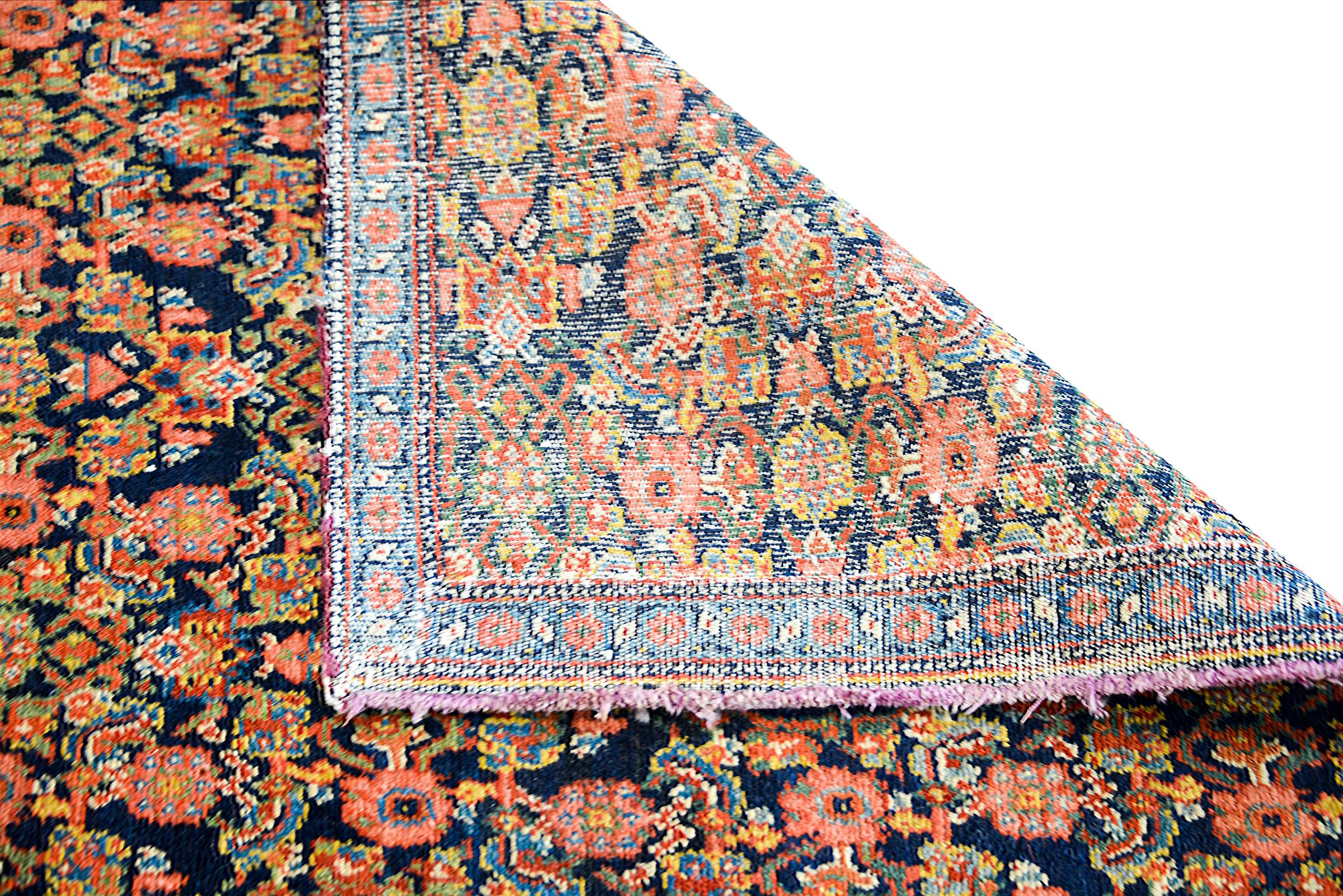 Persischer Senneh-Teppich des frühen 20. Jahrhunderts im Angebot 6