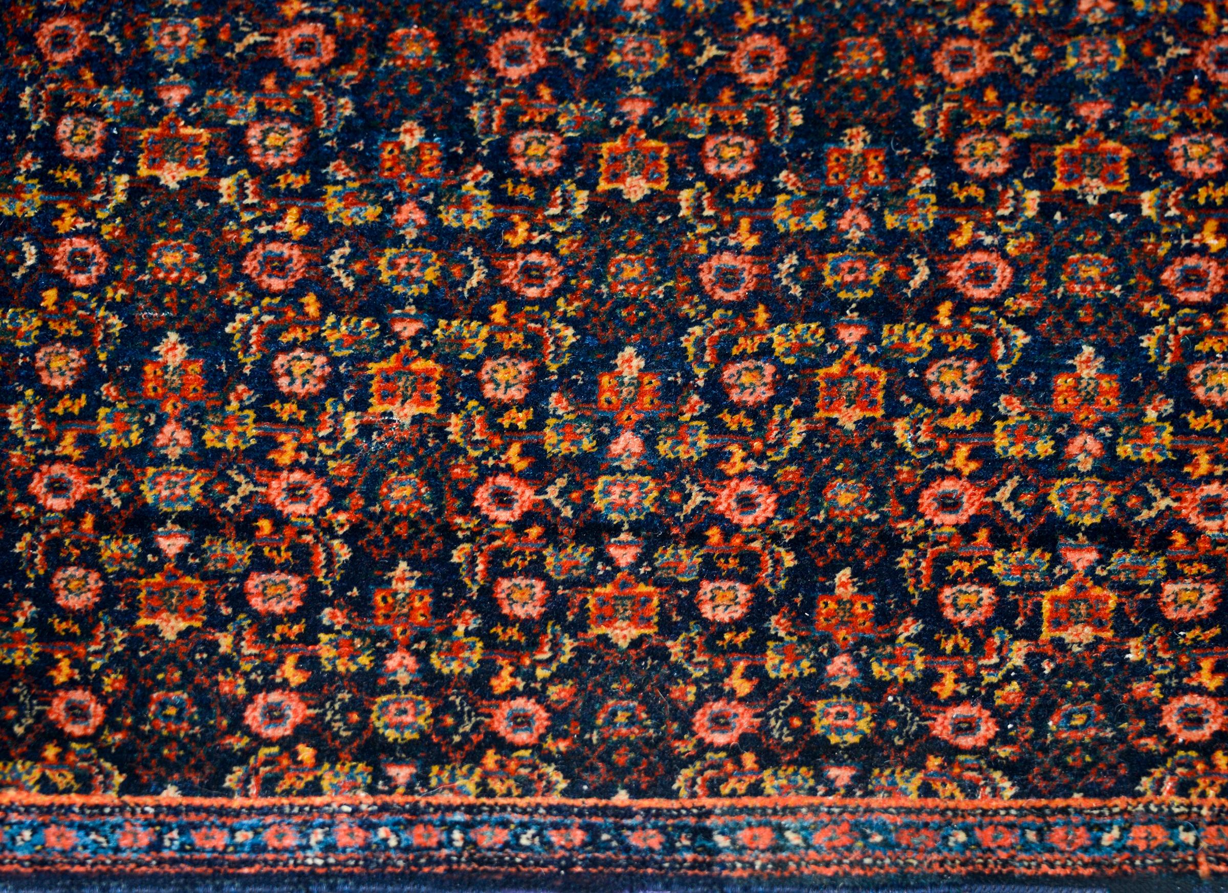 Early 20th Century Persian Senneh Rug For Sale 2