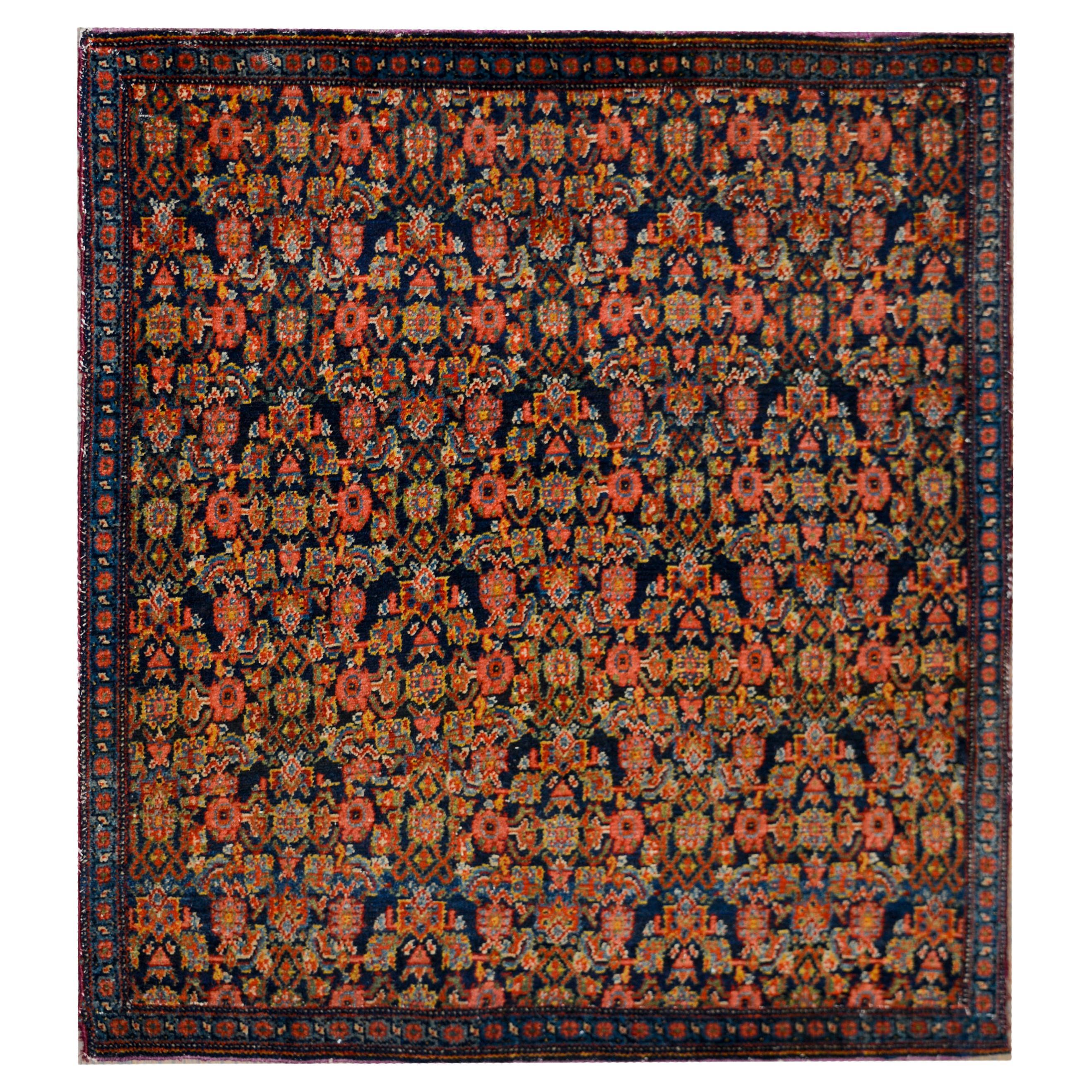 Early 20th Century Persian Senneh Rug For Sale