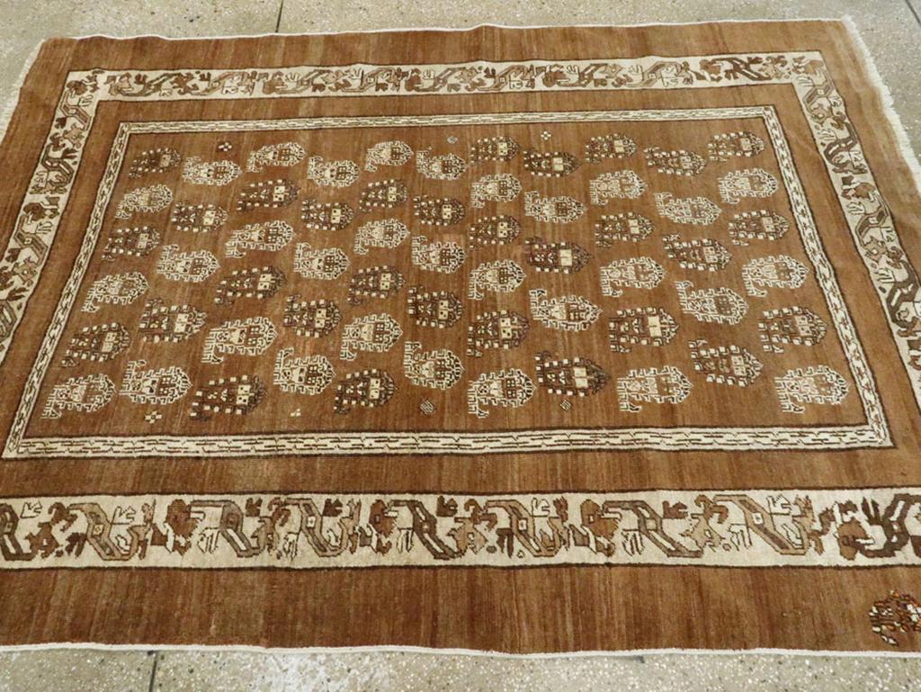 Persischer Serab-Akzentteppich aus dem frühen 20. (Wolle) im Angebot