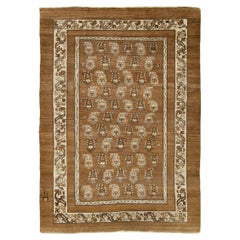 Early 20th Century Persian Serab Accent Rug