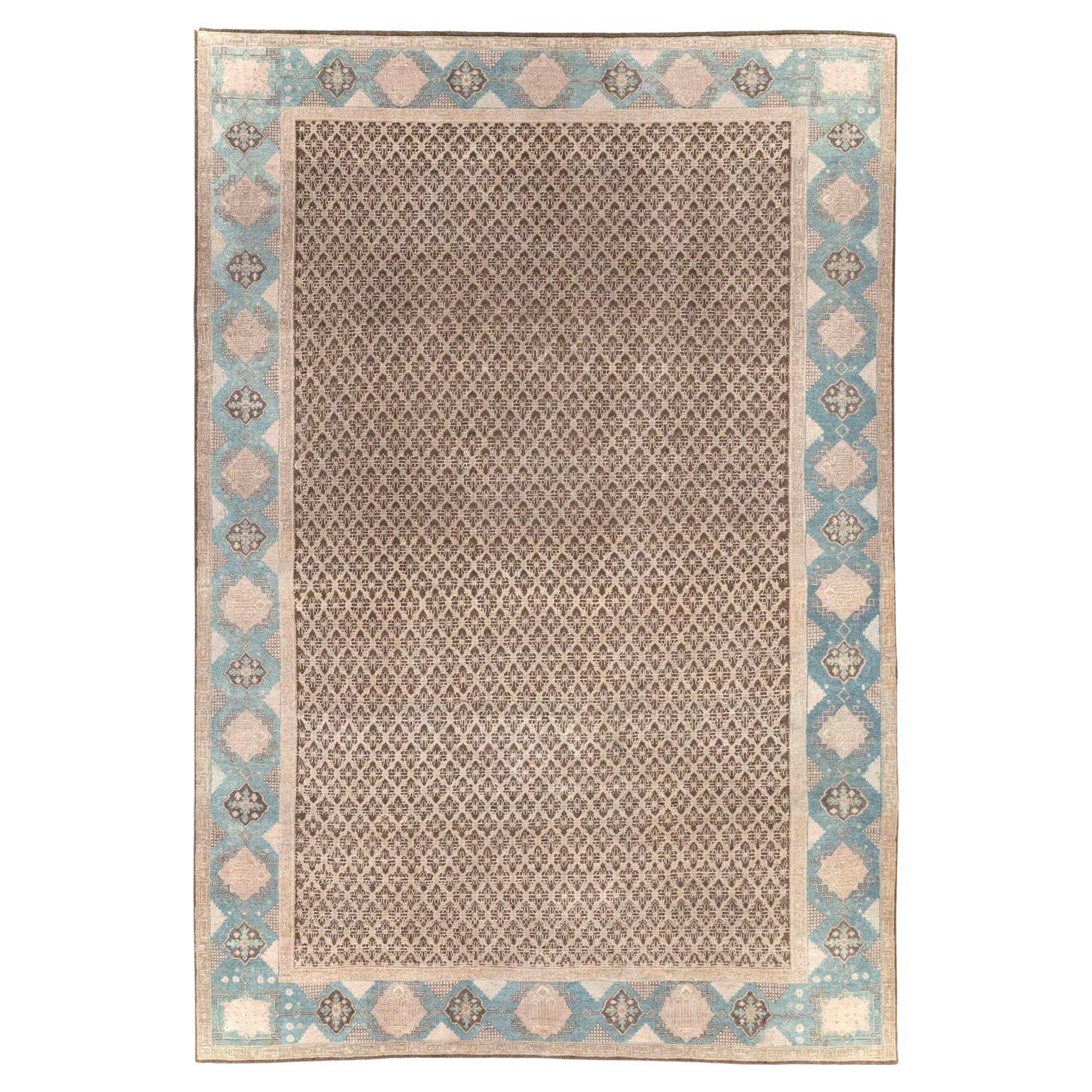 Persischer Serab-Akzentteppich aus dem frühen 20. im Angebot
