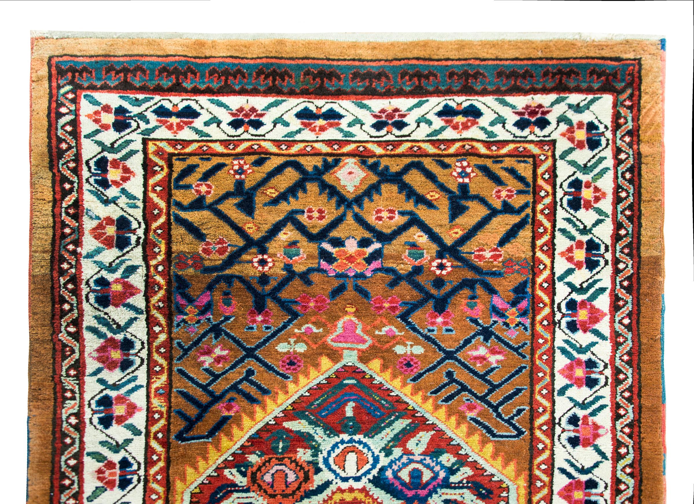 Early 20th Century Persian Serab Runner For Sale 7