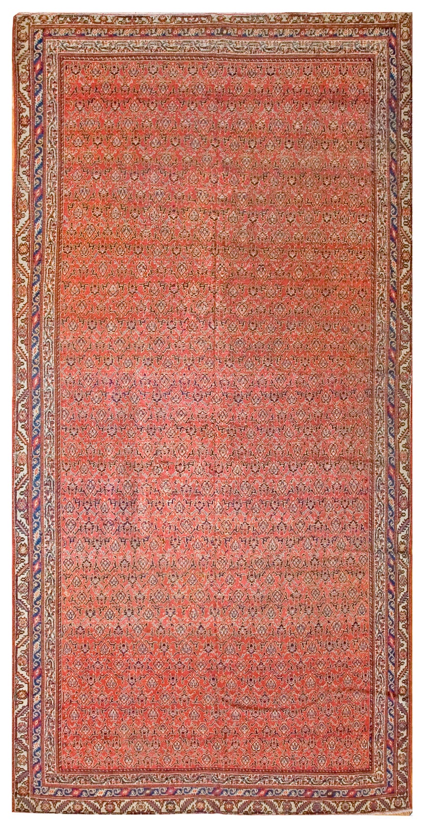 Earl;y 20th Century Persian Seraband Gallery Carpet ( 6'1" x 12'4" - 185 x 376 ) For Sale