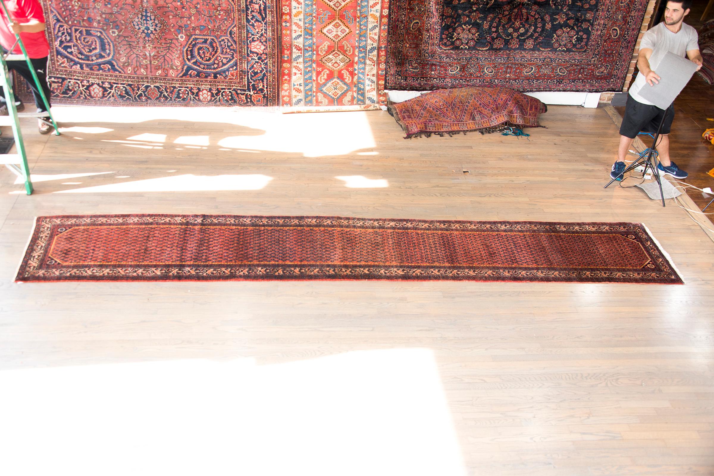 Early 20th Century Persian Seraband Runner For Sale 6
