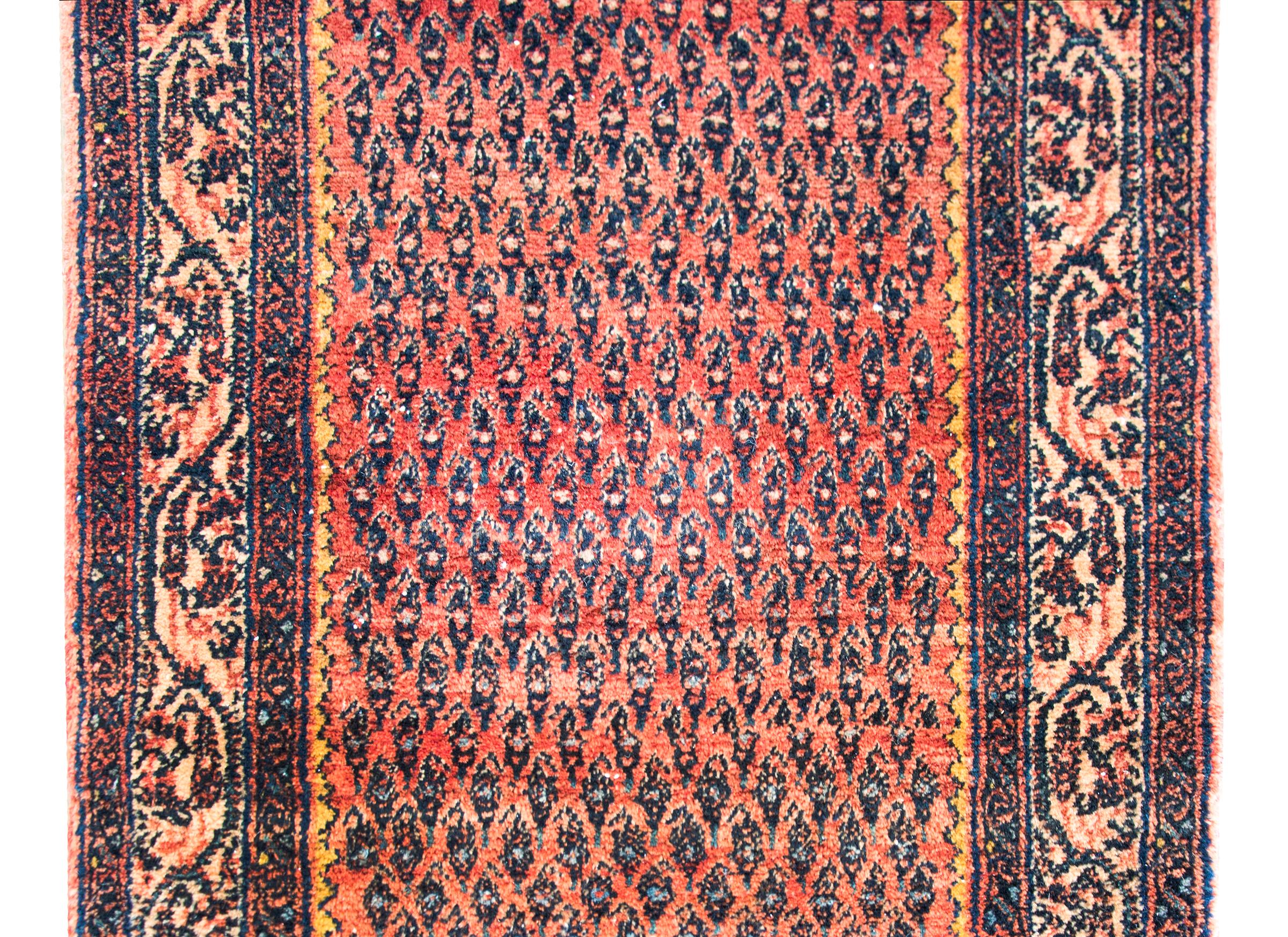 Early 20th Century Persian Seraband Runner For Sale 1