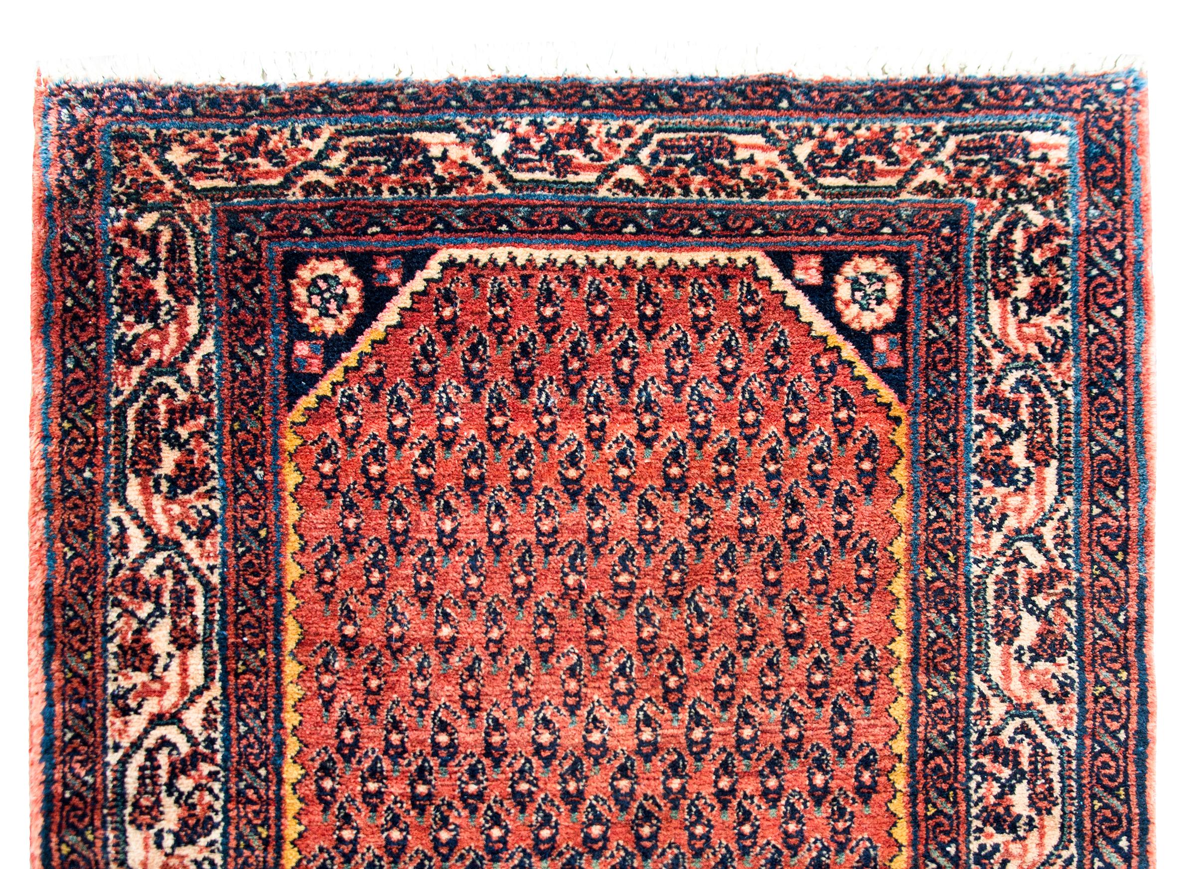 Early 20th Century Persian Seraband Runner For Sale 2