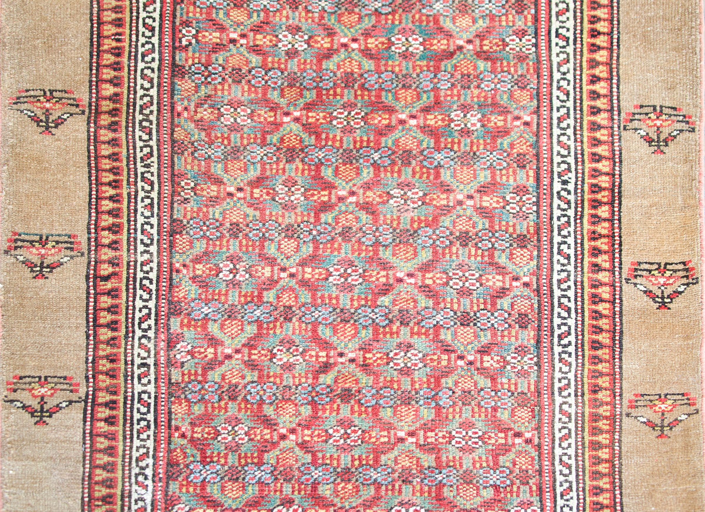 Tribal Early 20th Century Persian Serb Runner For Sale