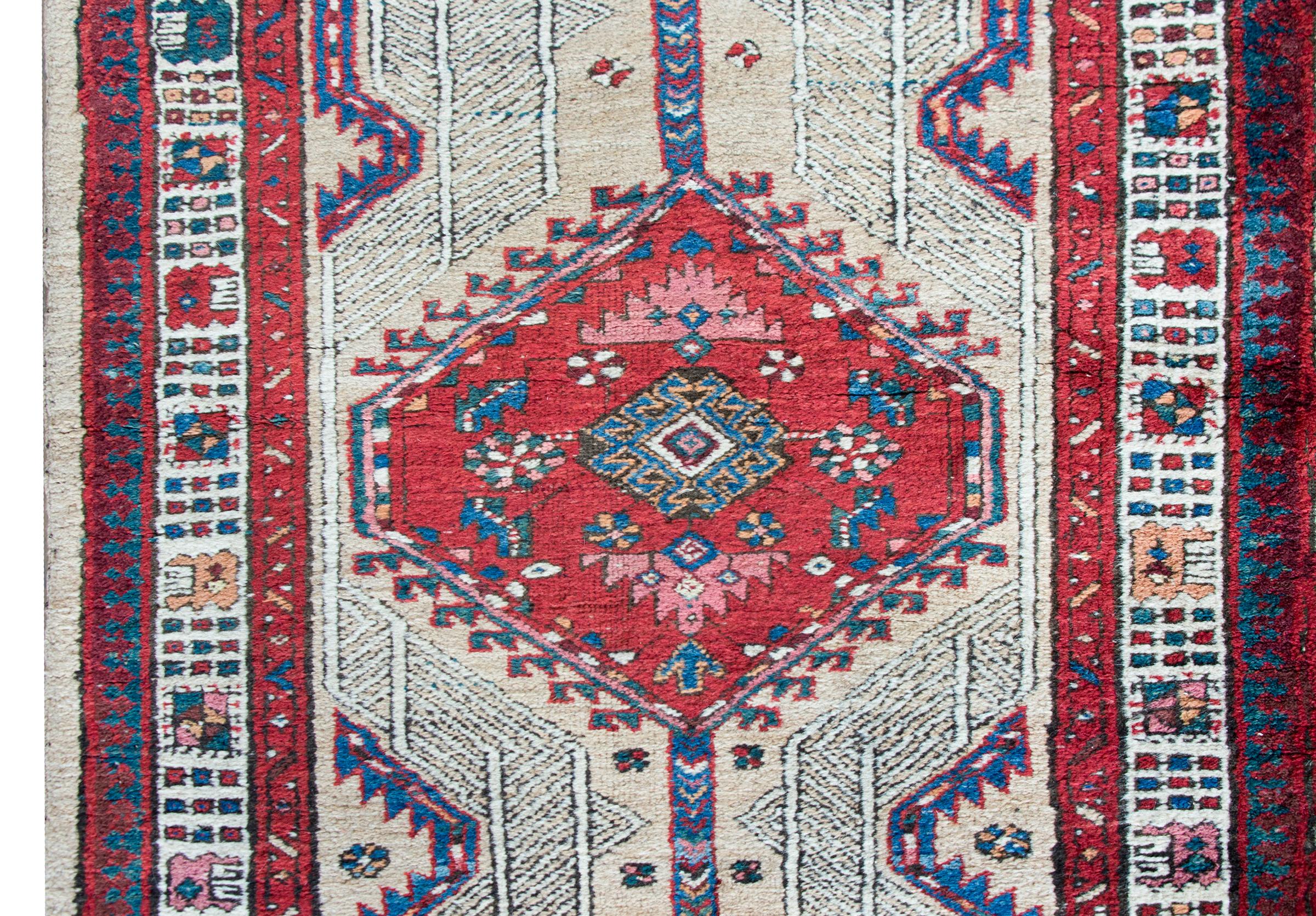 Mid-20th Century Early 20th Century Persian Serb Runner For Sale