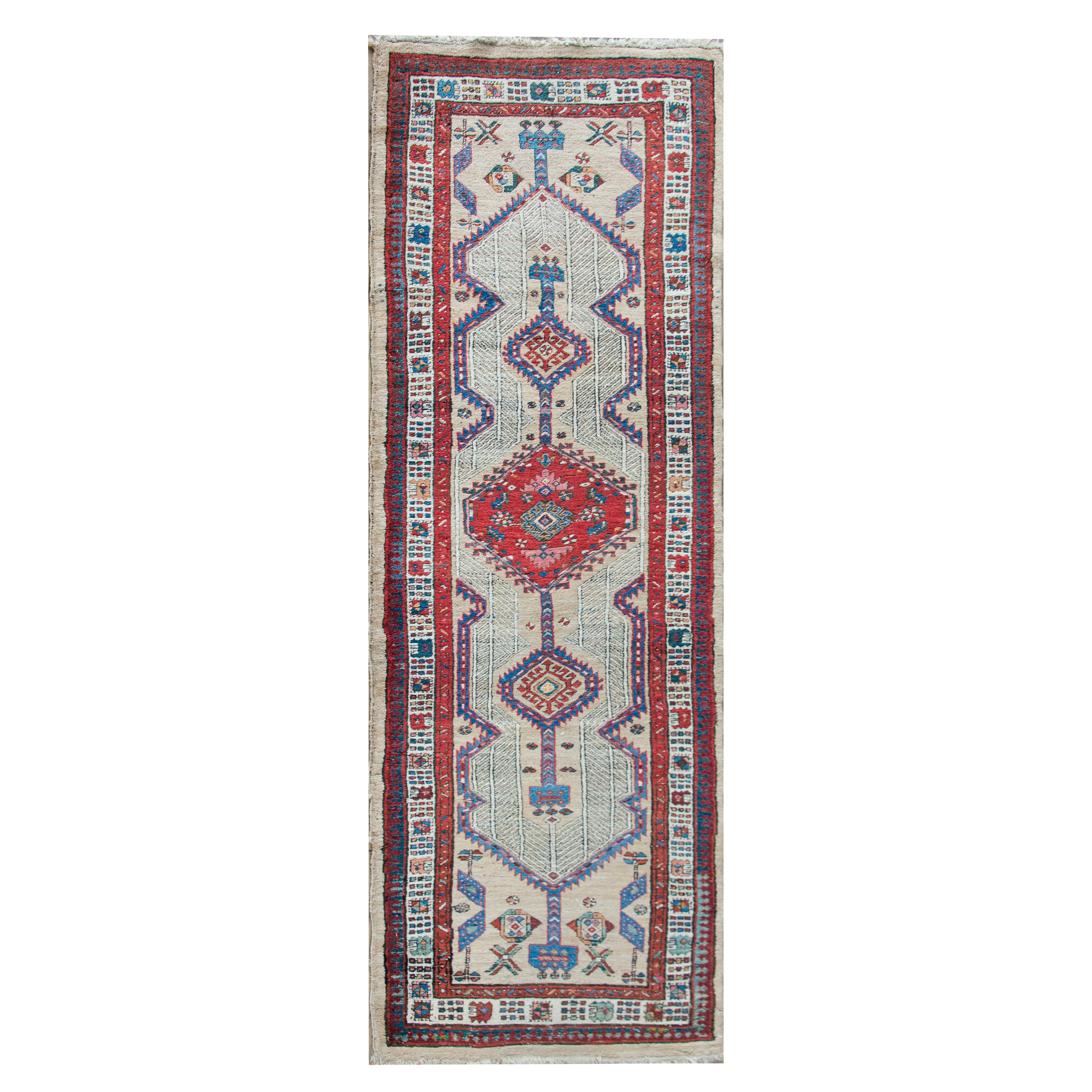 Early 20th Century Persian Serb Runner For Sale