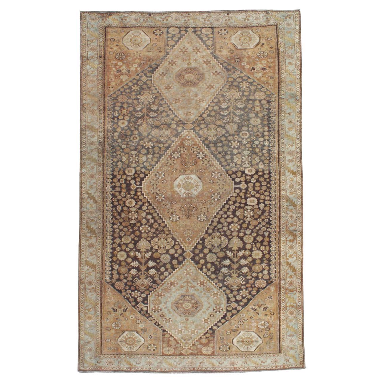 Early 20th Century Persian Shiraz Accent Rug